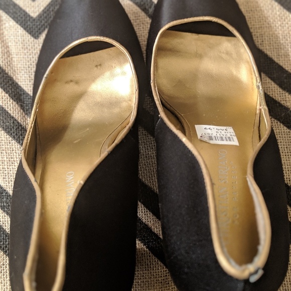 3/$25-Christian Siriano peep-toe heels - Picture 5 of 6